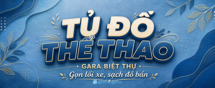 Tủ đồ thể thao biệt thự