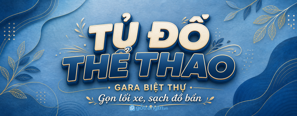 Tủ đồ thể thao biệt thự