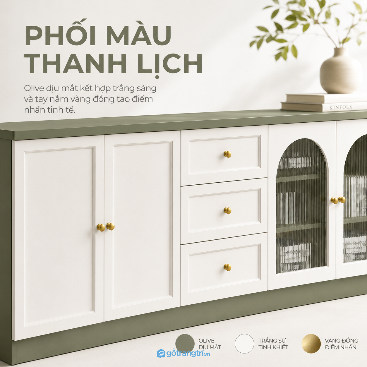 Ứng dụng linh hoạt trong nhiều không gian sống