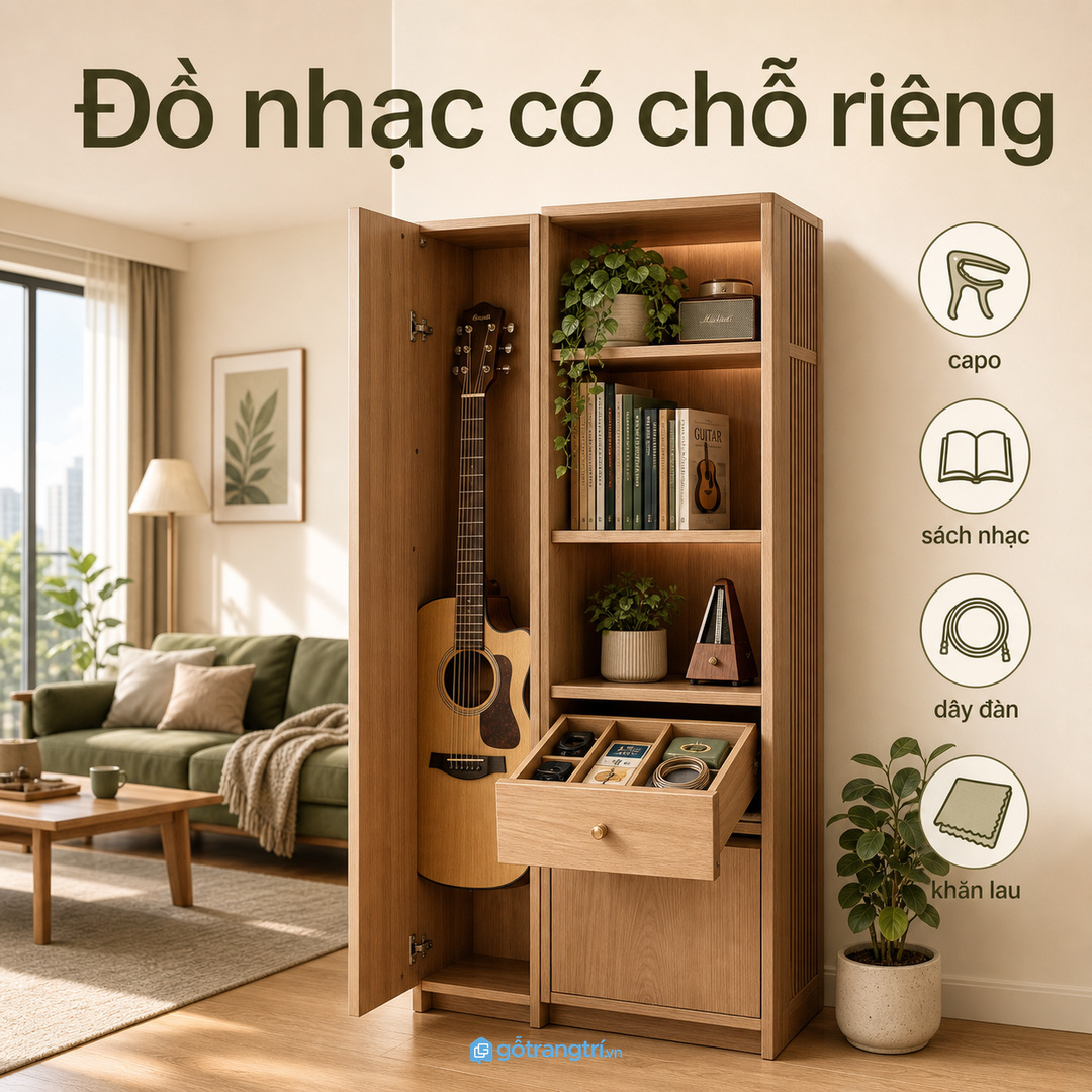 Thiết bị cá nhân có chỗ cất riêng