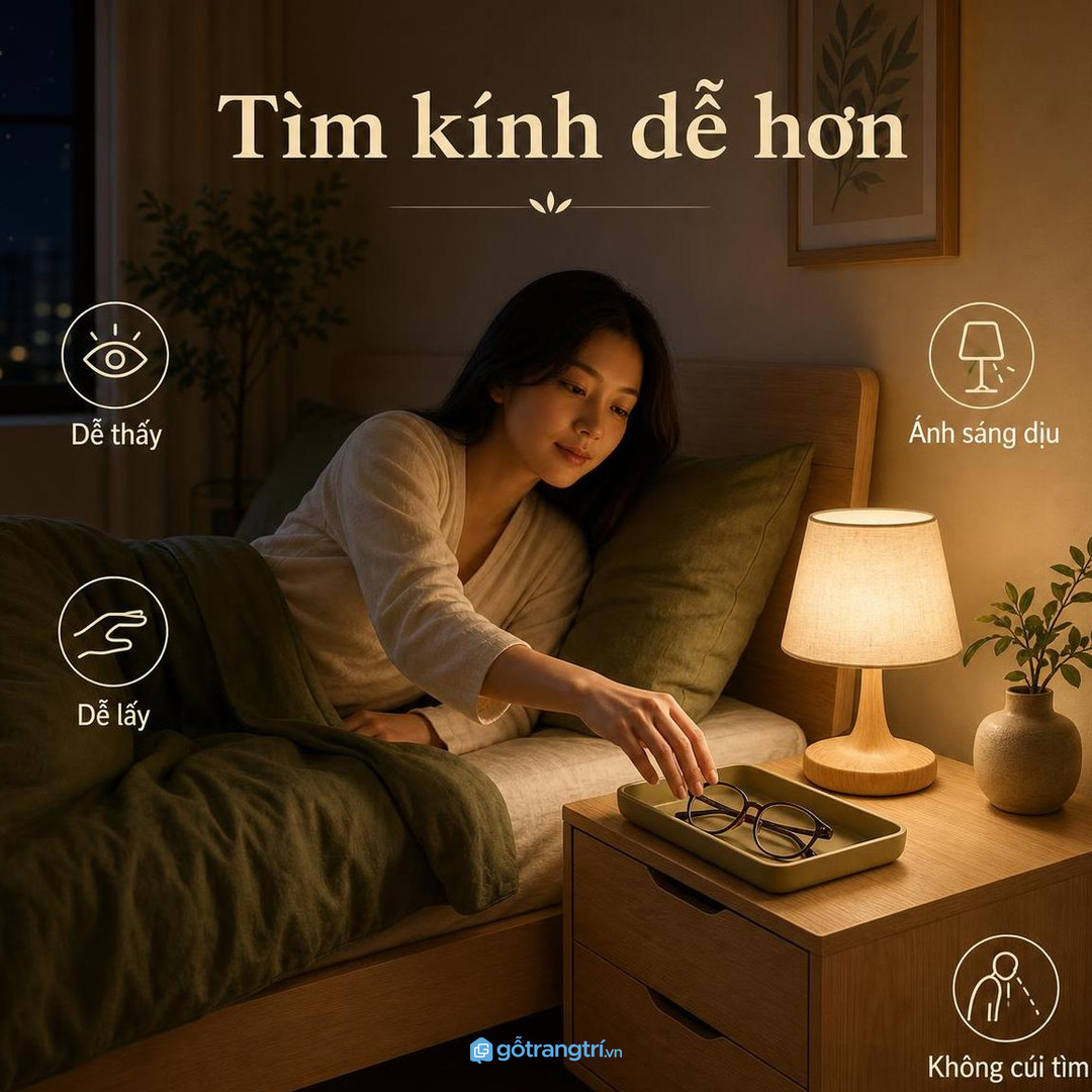 Tìm kính ban đêm làm giấc nghỉ bị ngắt nhịp