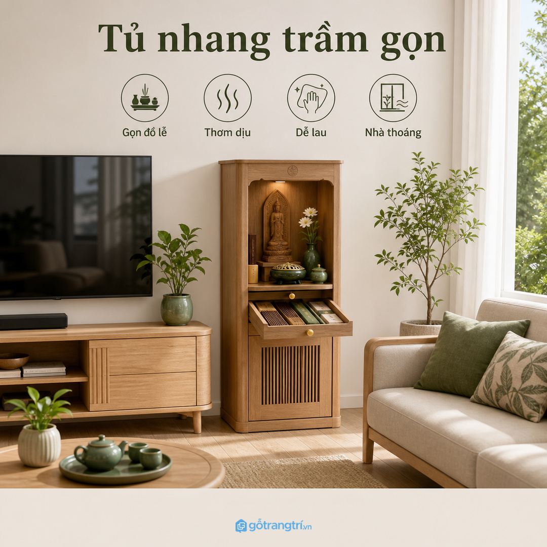 Hương trầm cần tách khỏi đồ uống, giấy tờ và đồ trẻ nhỏ
