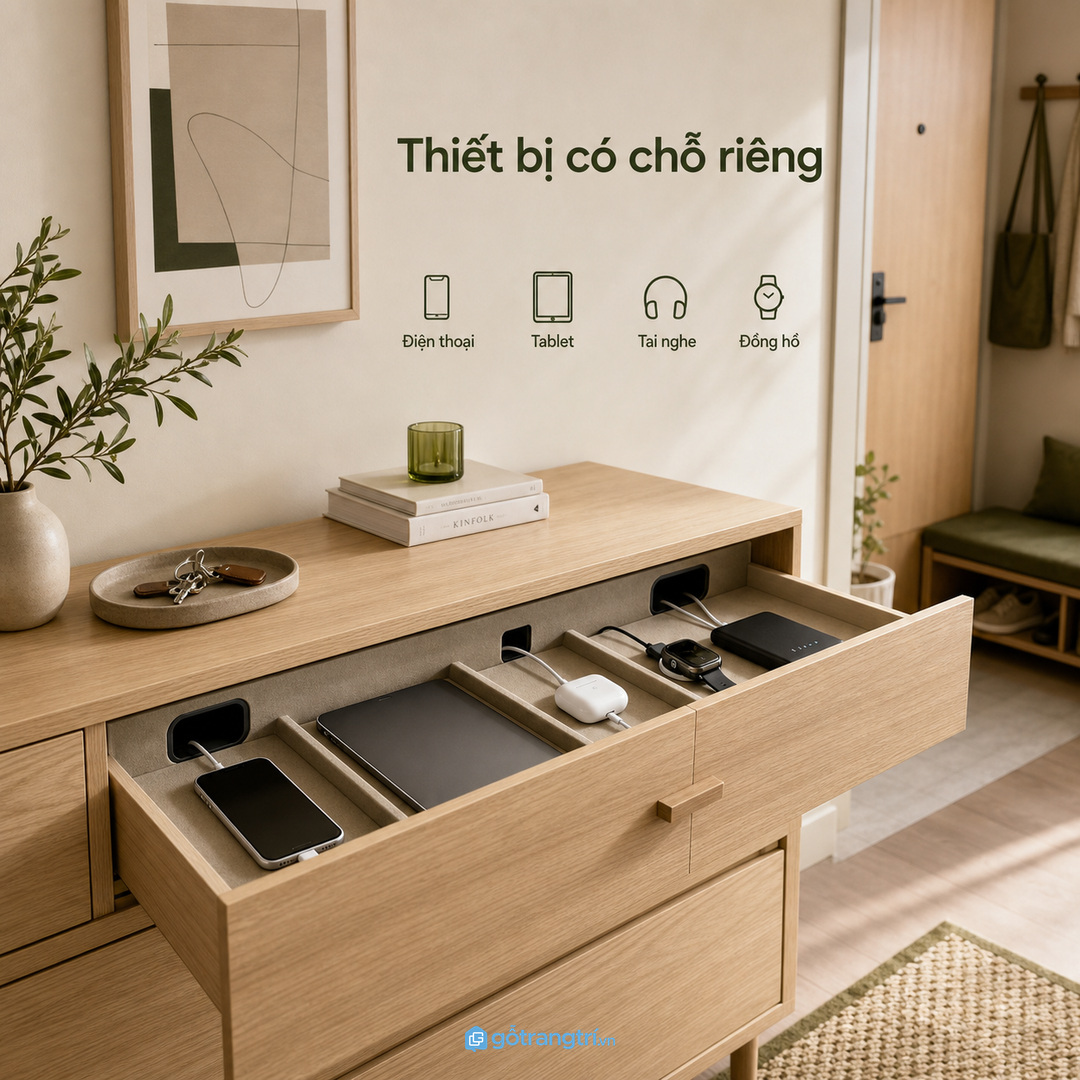 Thiết bị cá nhân có chỗ cất riêng