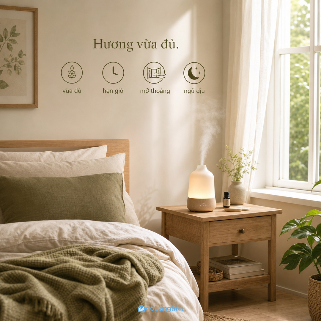 Không phải cứ thơm nhiều là ngủ ngon hơn