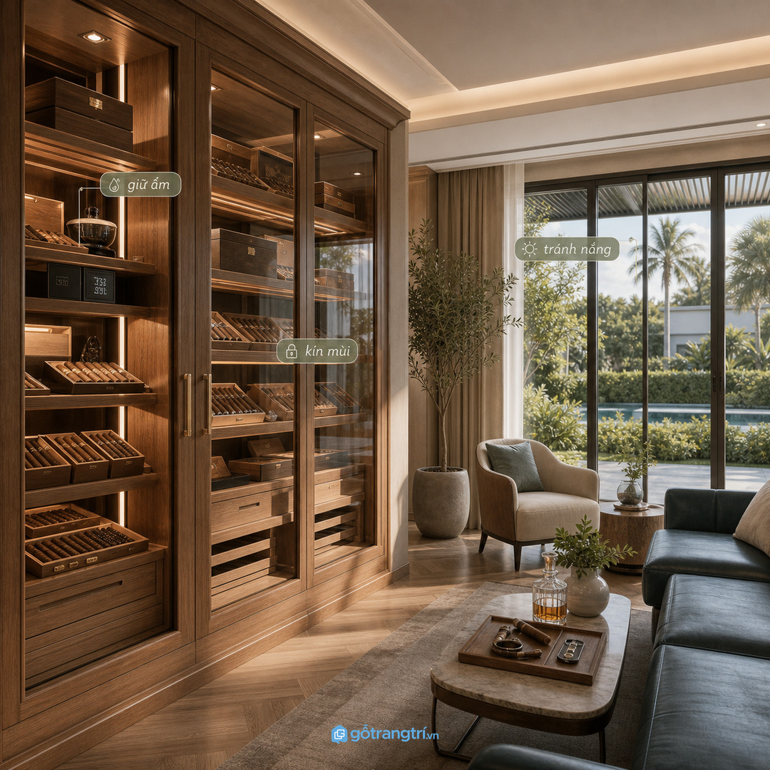 Tủ trưng bày đẹp chưa đủ nếu thiếu khu bảo quản và thao tác