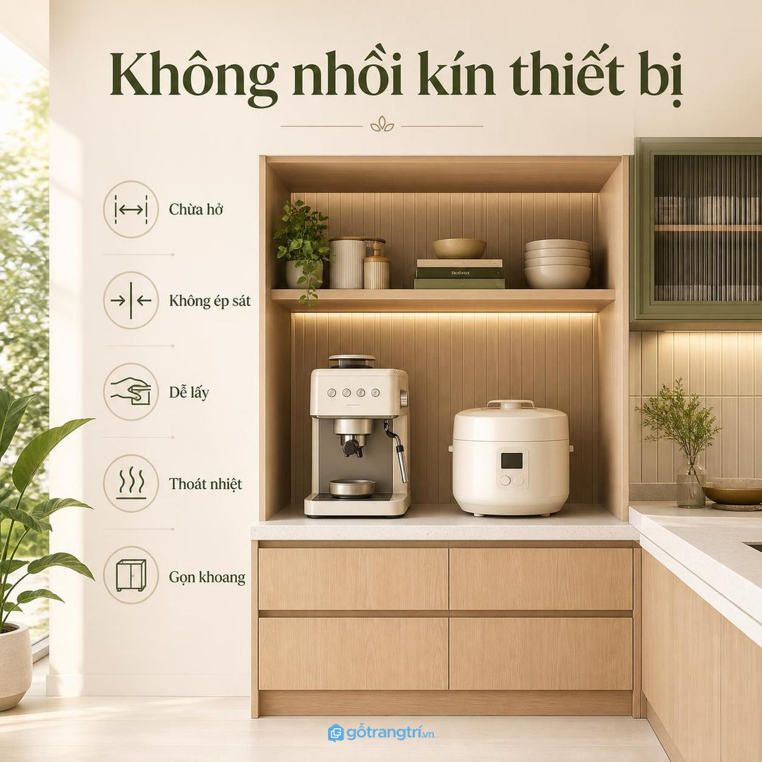 Giấu kín thiết bị chưa chắc đã tiện nếu khoang bí và khó vệ sinh