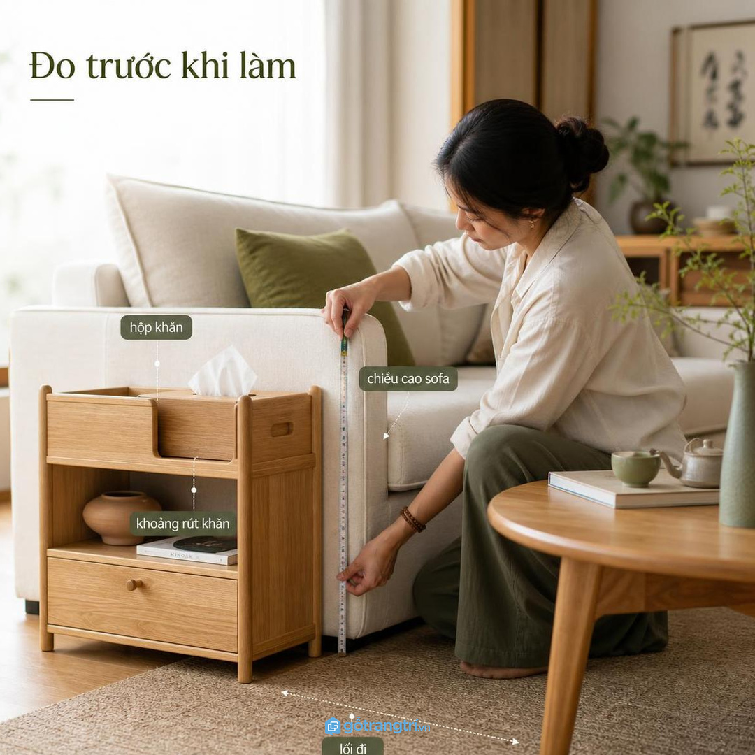 Tủ khăn giấy nên có thêm khoang điều khiển và giấy dự phòng