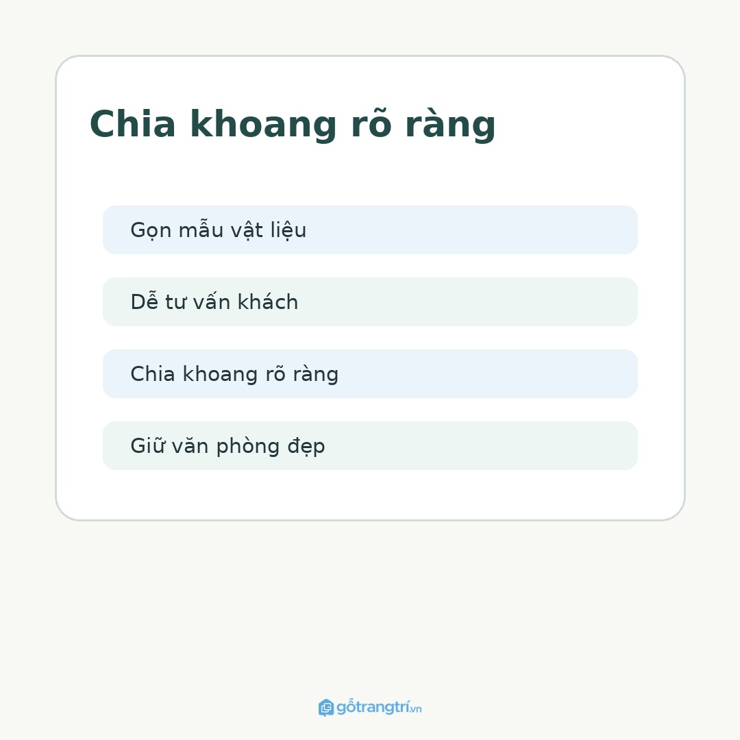 Chia khoang rõ ràng