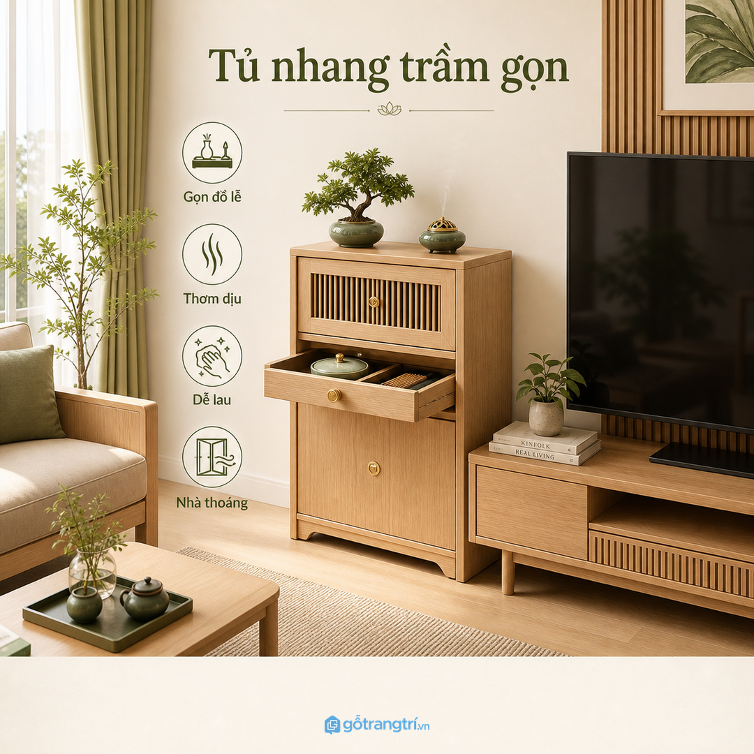 Khoang cất quá kín dễ ám mùi và khó vệ sinh