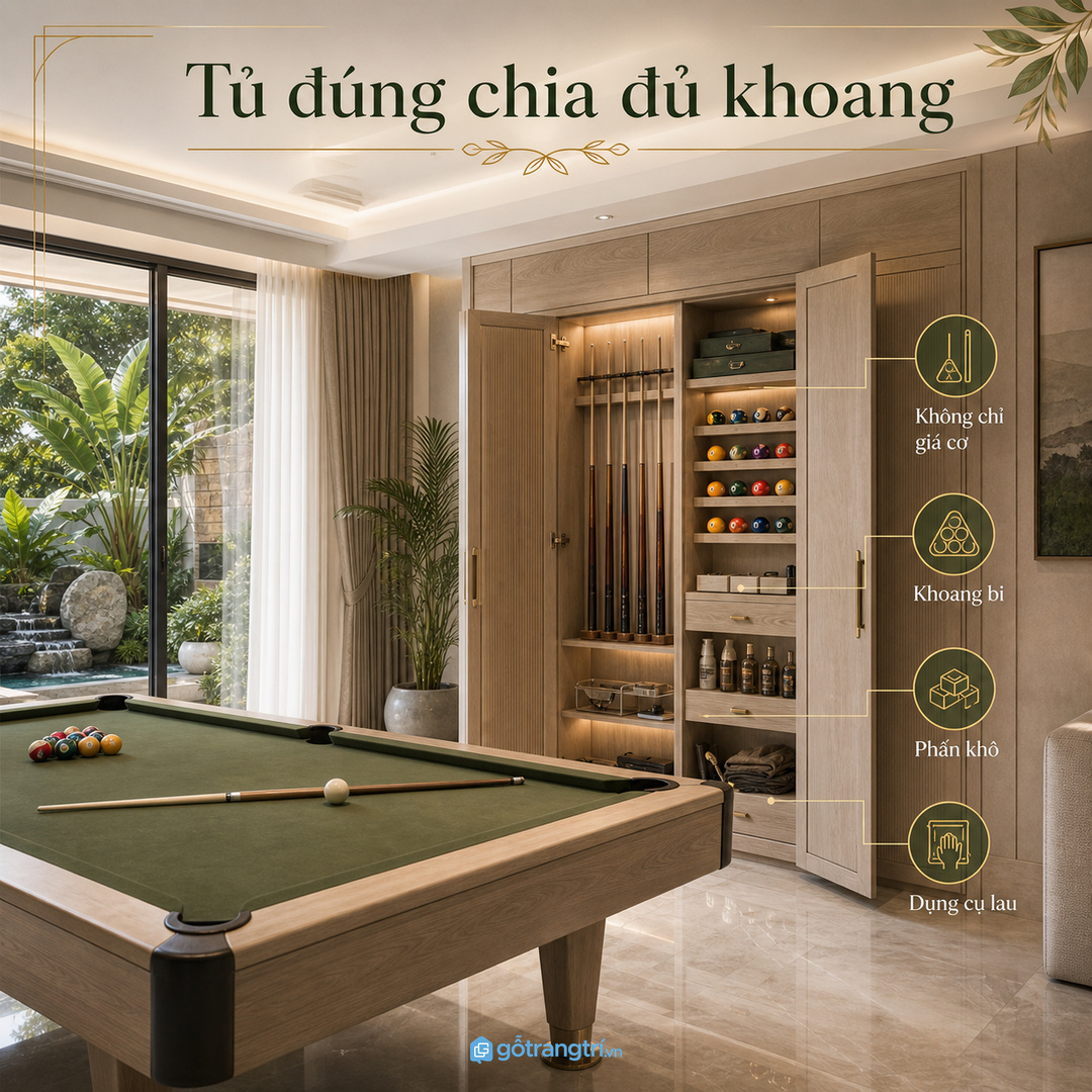 Không nên gia cố cơ bóng bằng một kệ mở thiếu kiểm soát