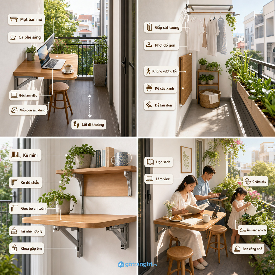 Chọn phụ kiện gập mở theo tải trọng thật