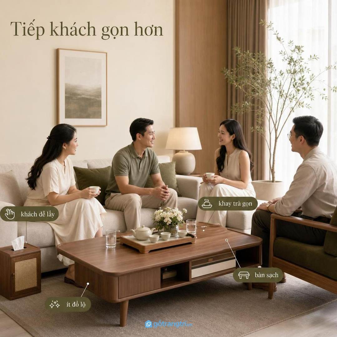 Tách khăn khô, khăn ướt và giấy dự phòng để tủ luôn sạch