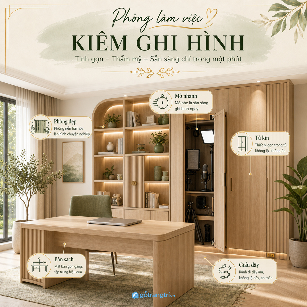 Chia khoang theo thiết bị thật để lấy ra cất vào nhanh
