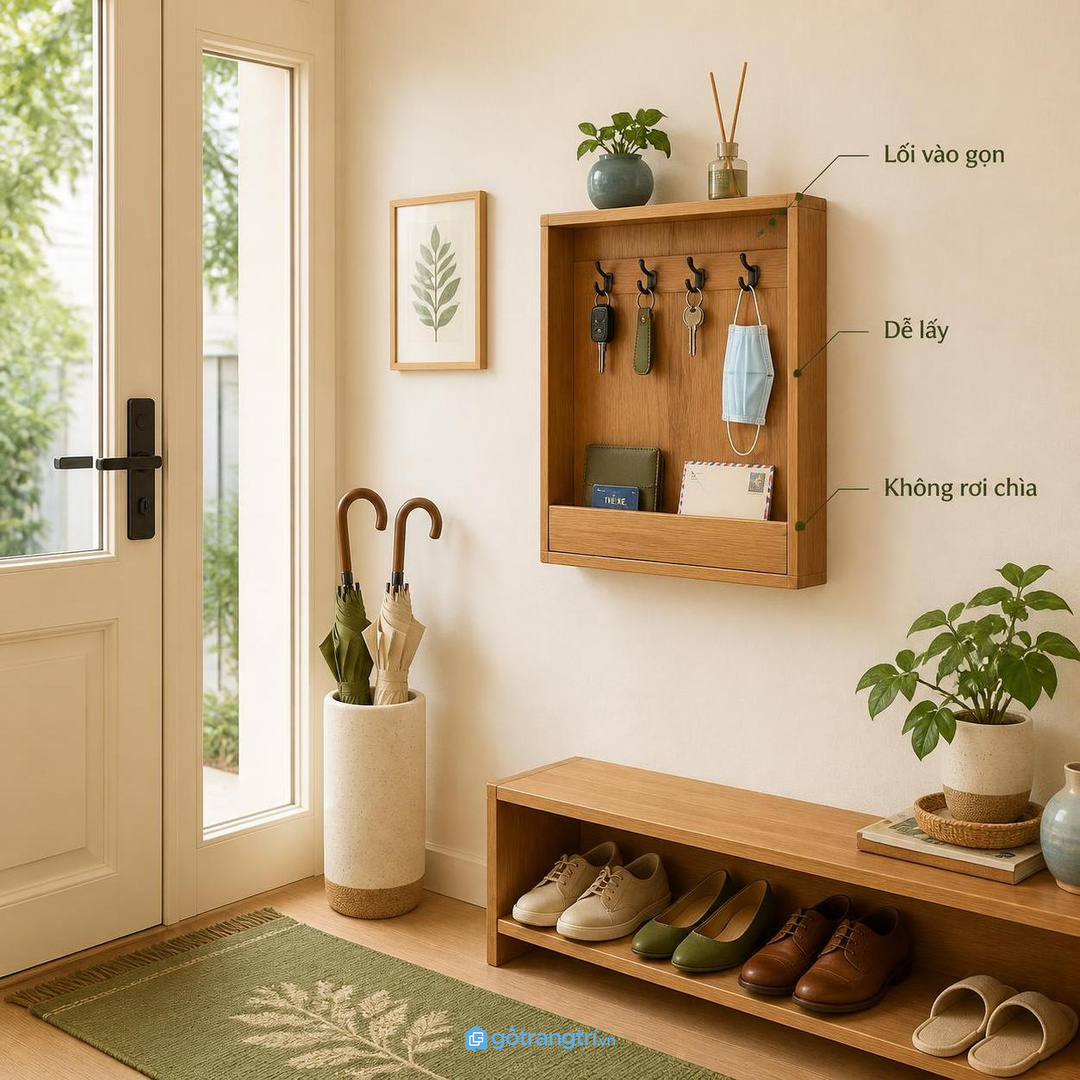 Nhà phố đông người cần chia chìa theo nhóm sử dụng