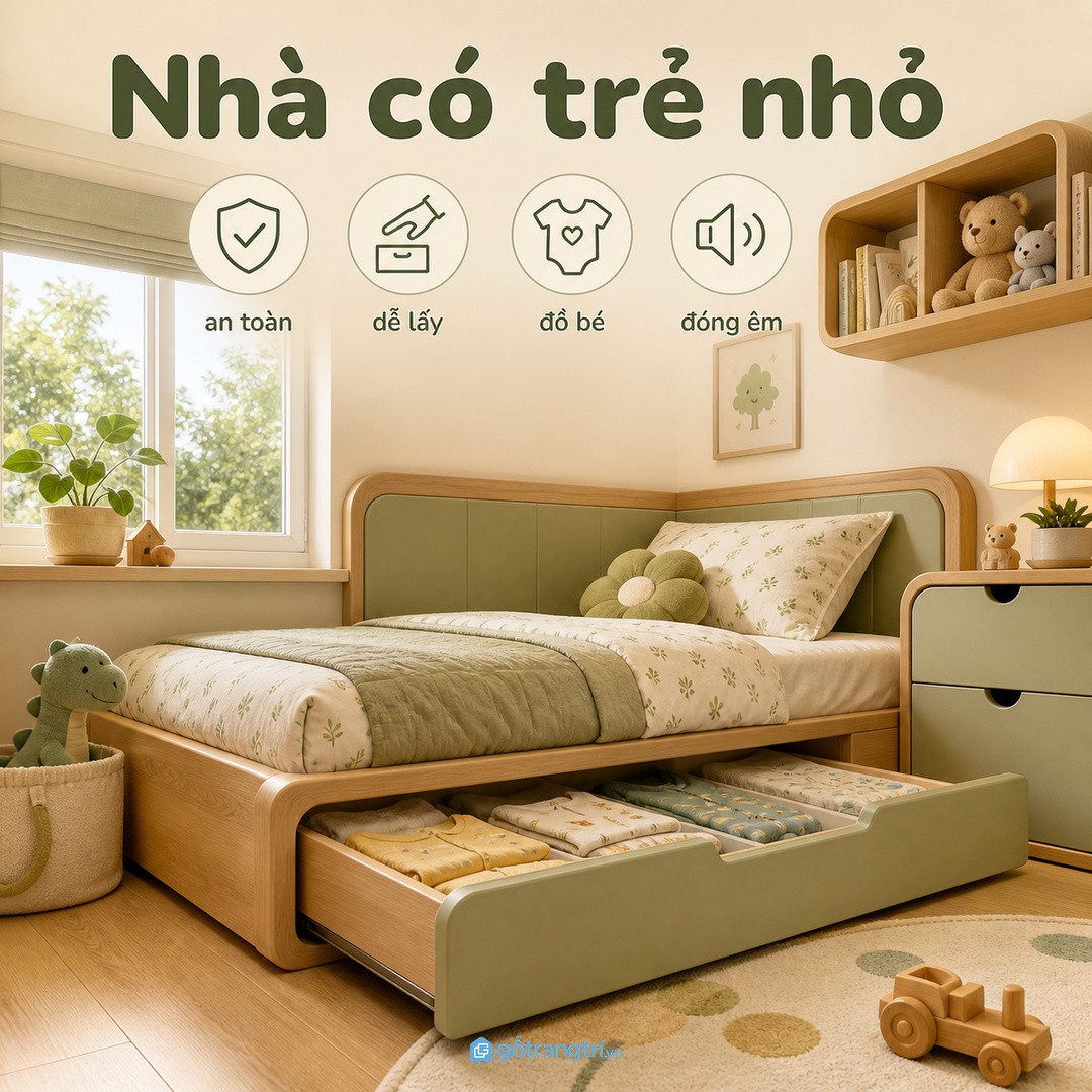 Phòng vợ chồng nên chia đồ ngủ riêng để dễ lấy và ít lẫn bộ