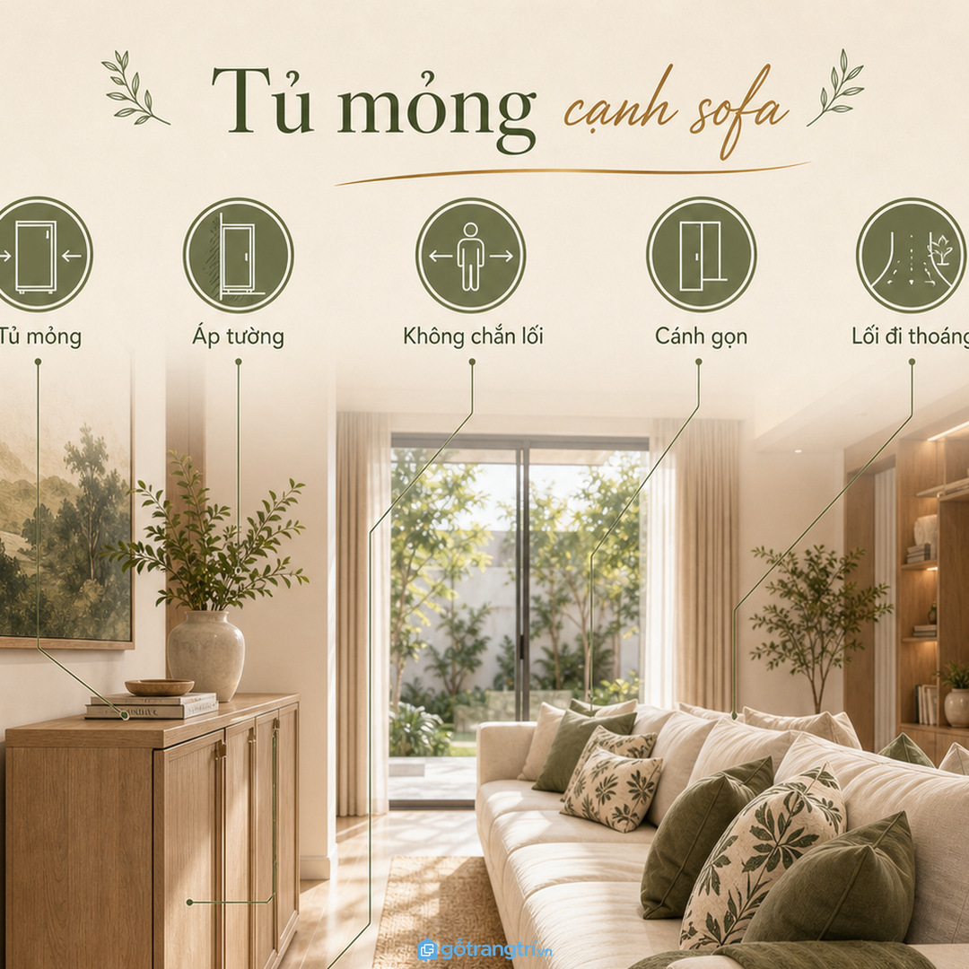 Gia đình có trẻ nhỏ cần khoang khóa nhẹ và nhãn rõ
