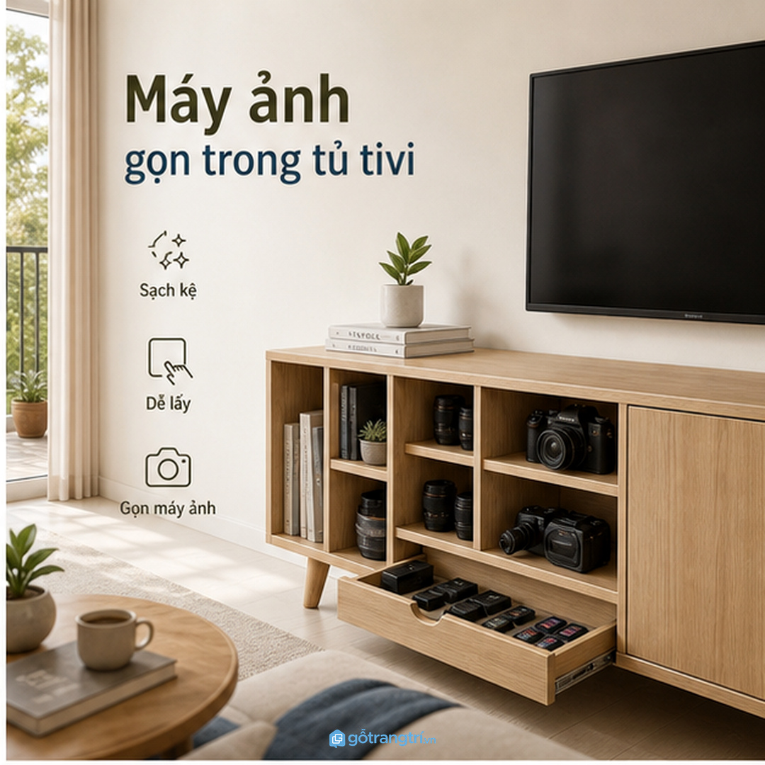 Gia đình hay chụp ảnh cần thao tác mở nhanh và cất lại dễ