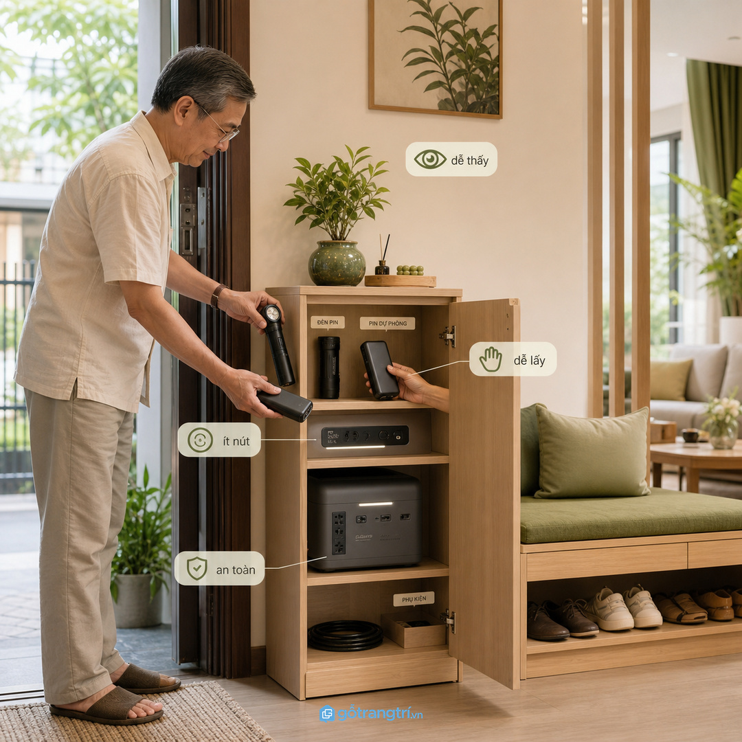 Gia đình có người lớn tuổi nên ưu tiên thao tác đơn giản