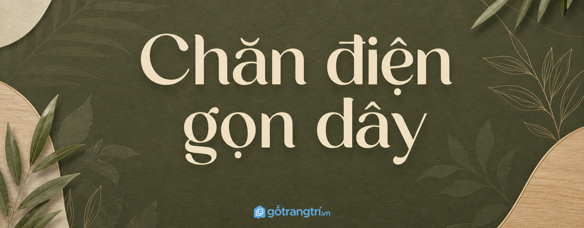 Tủ chăn điện phòng ngủ nhỏ: gọn dây điều khiển, khô thoáng và an toàn hơn
