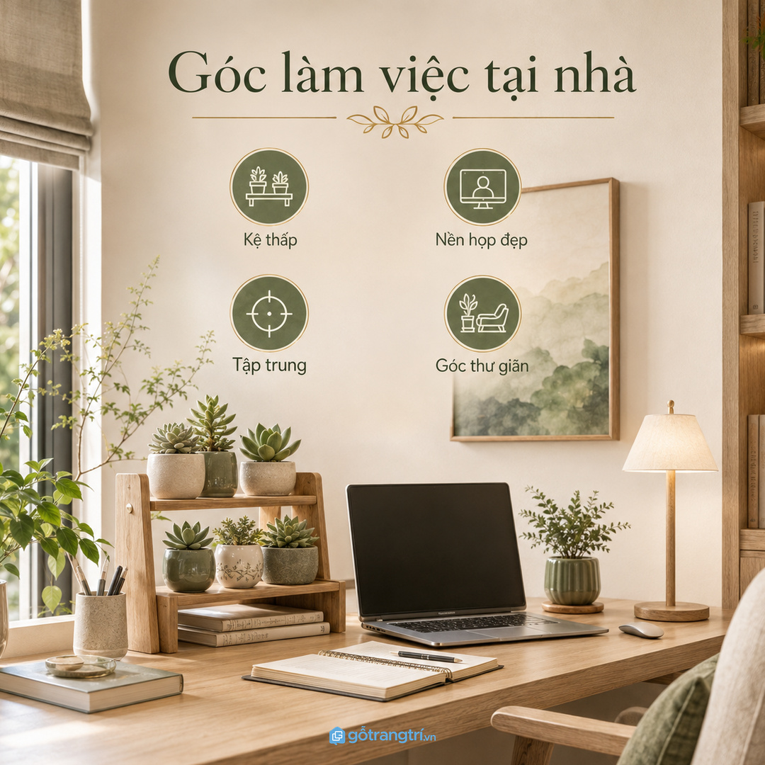 Chậu cây đặt dưới sàn dễ vướng lối đi đọng nước và bẩn chân tường