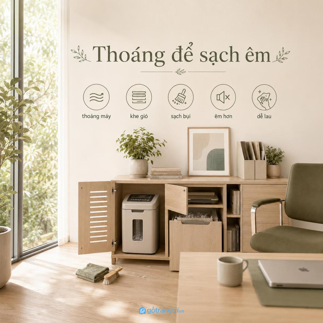 Giấy mật đứng đúng chỗ trước khi hủy giúp văn phòng nhỏ bớt rối
