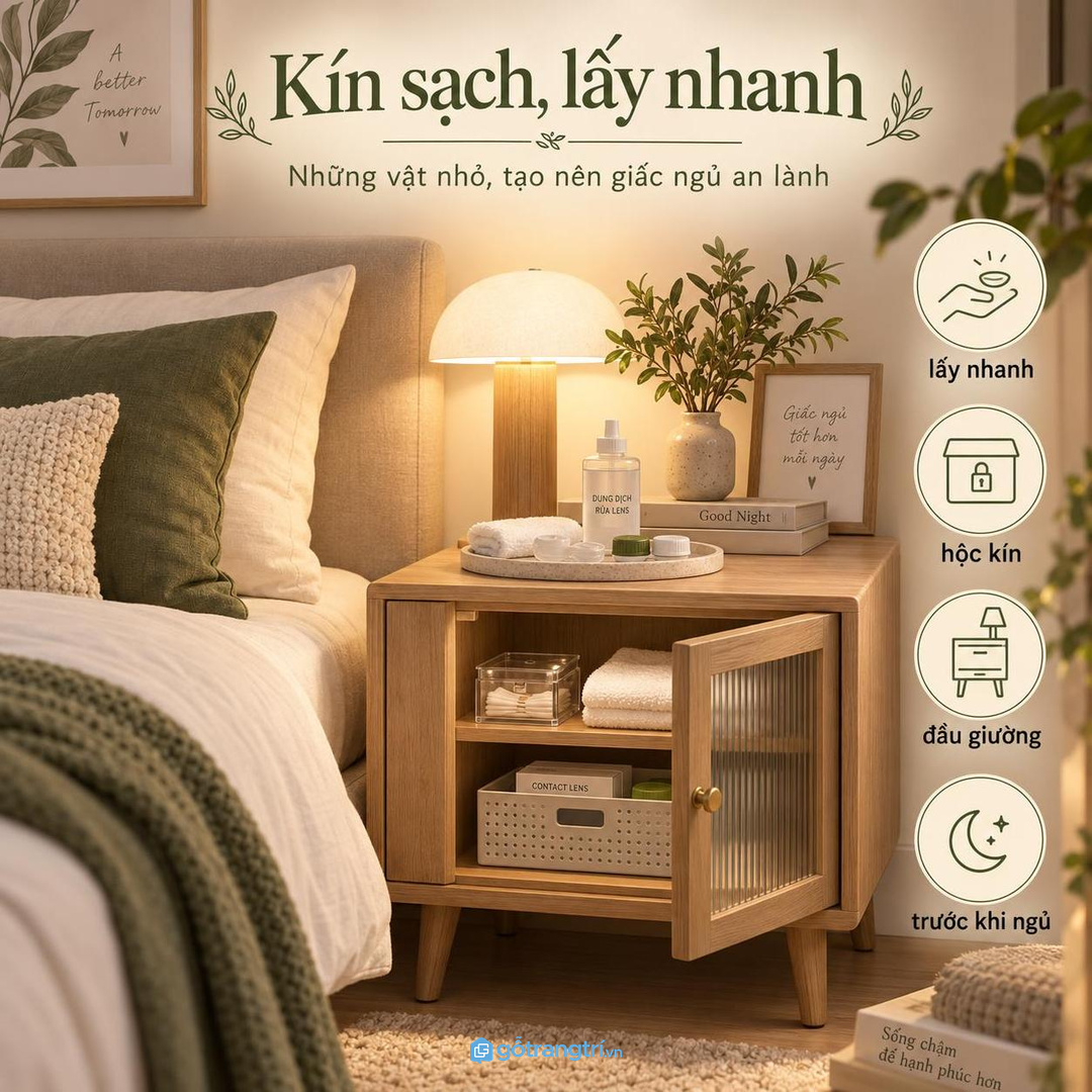Đồ chăm lens cần tách khỏi mỹ phẩm bụi phấn và đồ ẩm