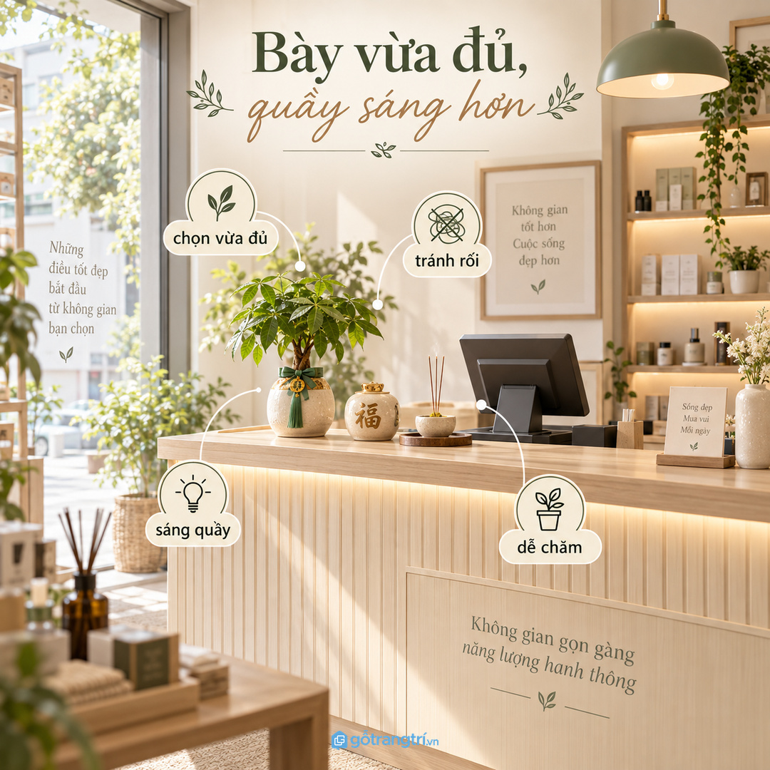 Tủ kín giúp vật phẩm sạch và bàn lễ không bị bày sớm quá nhiều