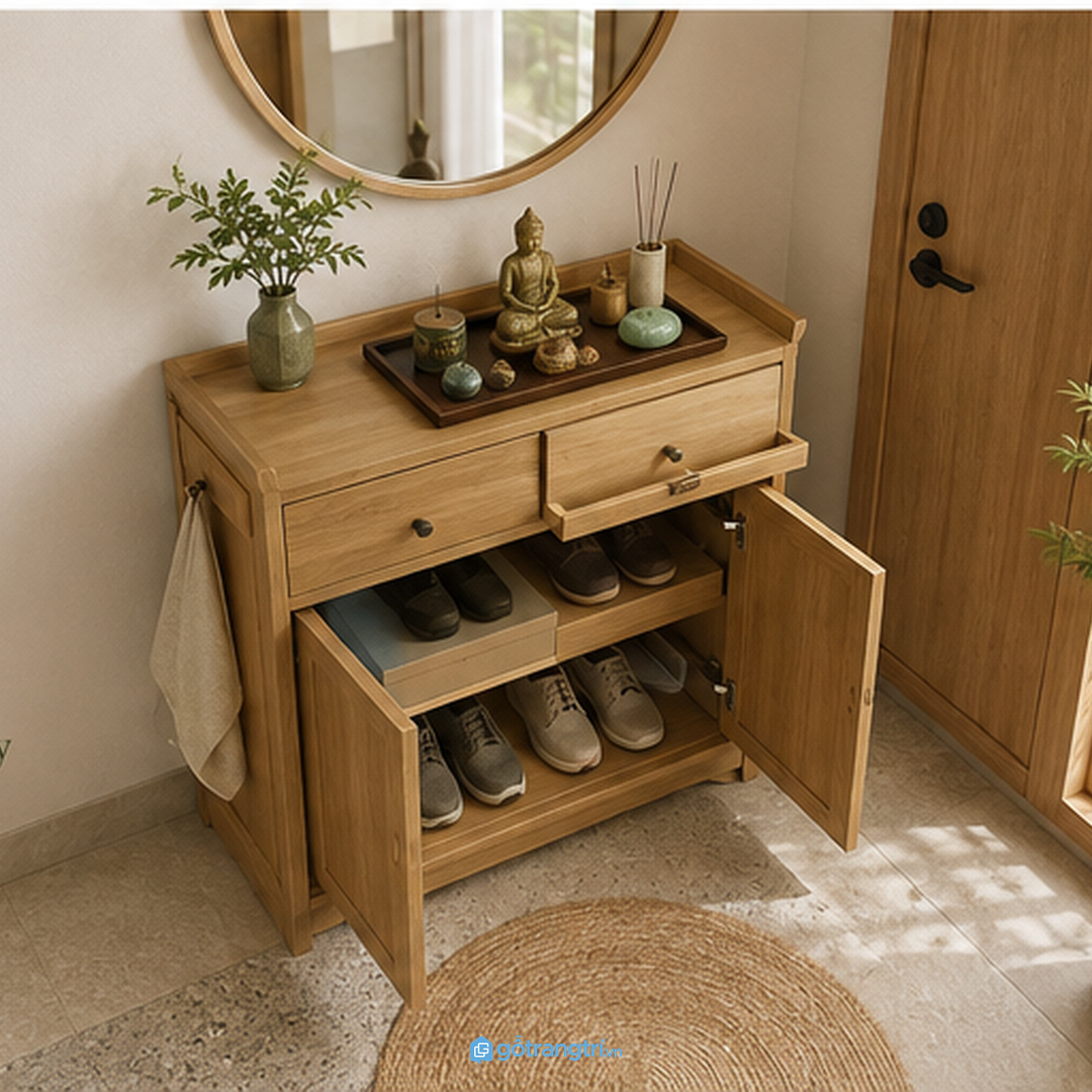 Bày vừa đủ giúp phong thủy không biến thành góc đồ rối