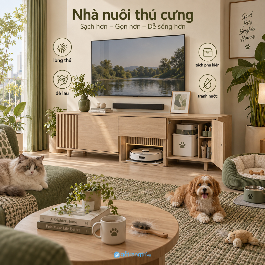 Giấu dock quá kín khiến robot khó nhận trạm khó tản nhiệt và khó vệ sinh khoang