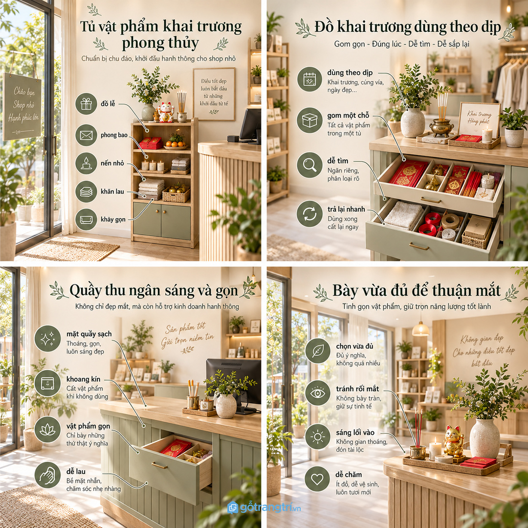 Bày càng nhiều vật phẩm không phải lúc nào cũng tốt