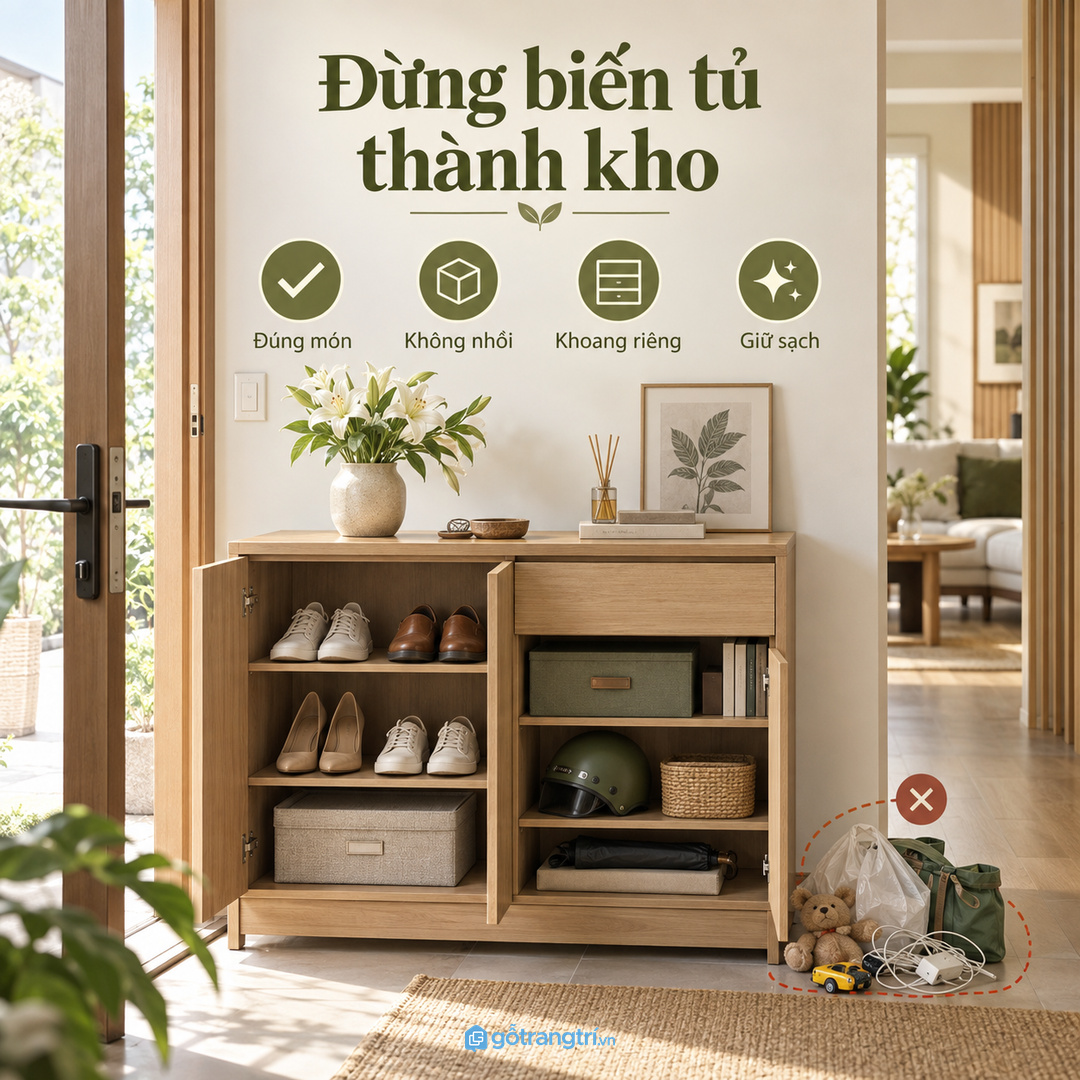 Mặt ngoài sạch giúp lối vào đón khách chỉn chu hơn