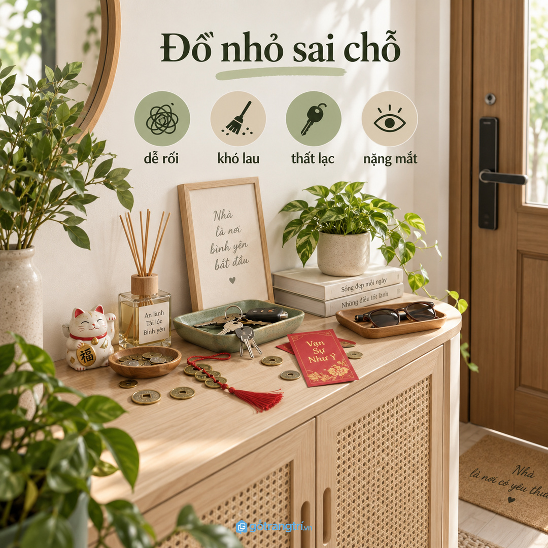 Đo chiều sâu tủ hướng mở cửa và tầm tay trước khi đặt làm