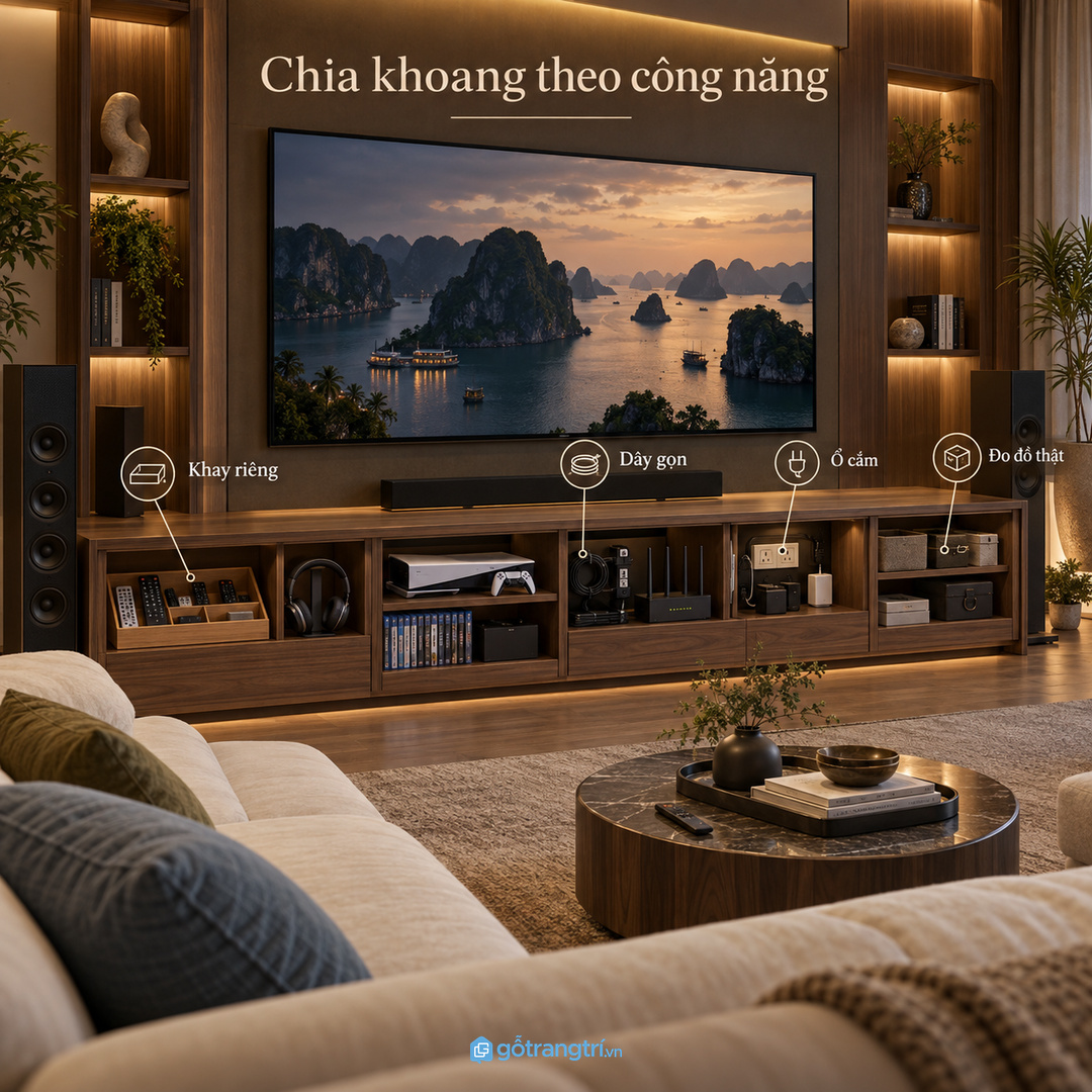 Đo remote tay cầm kính 3D dây sạc và khăn lau trước khi chia khoang