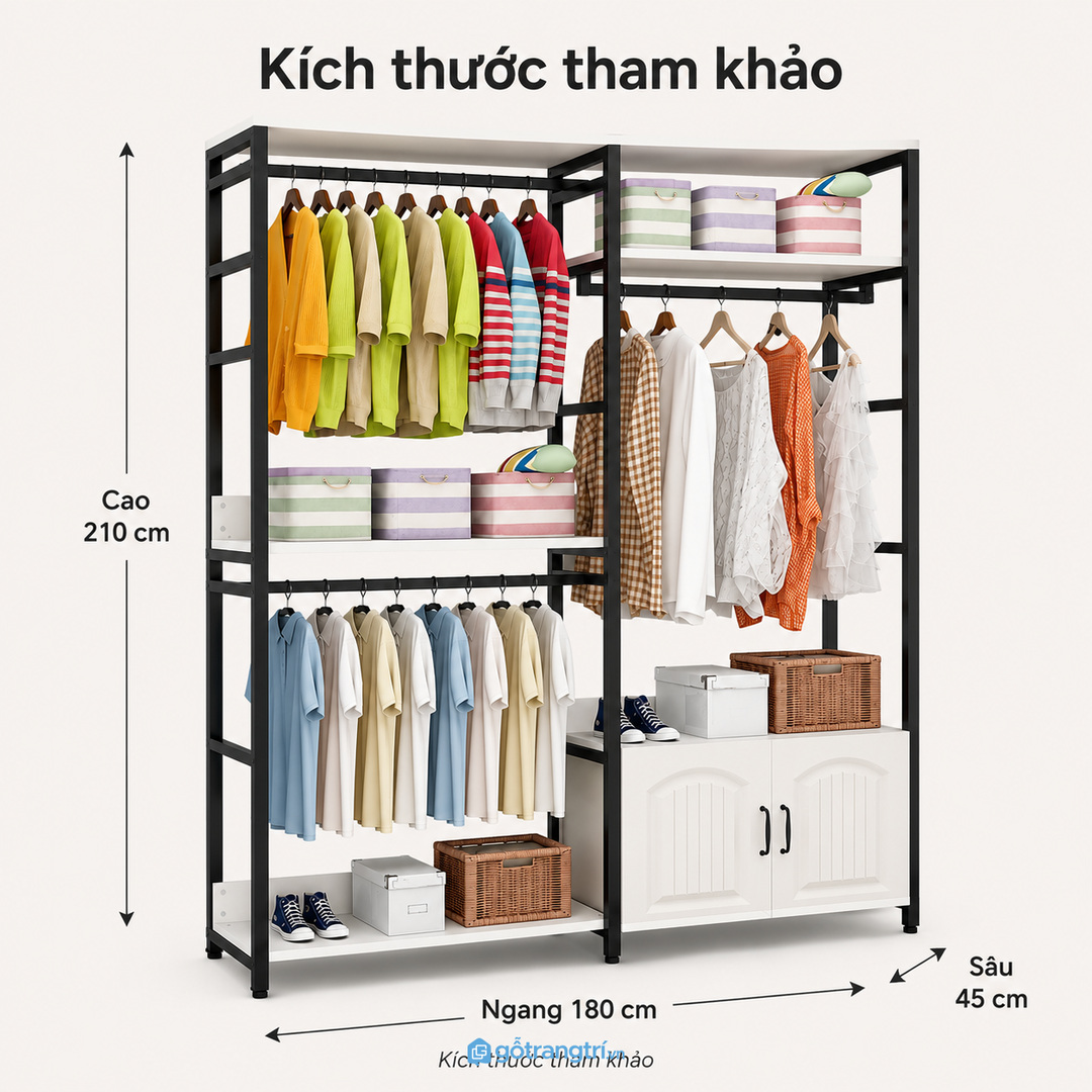 Màu gỗ phối khung đen hợp phòng ngủ hiện đại tối giản