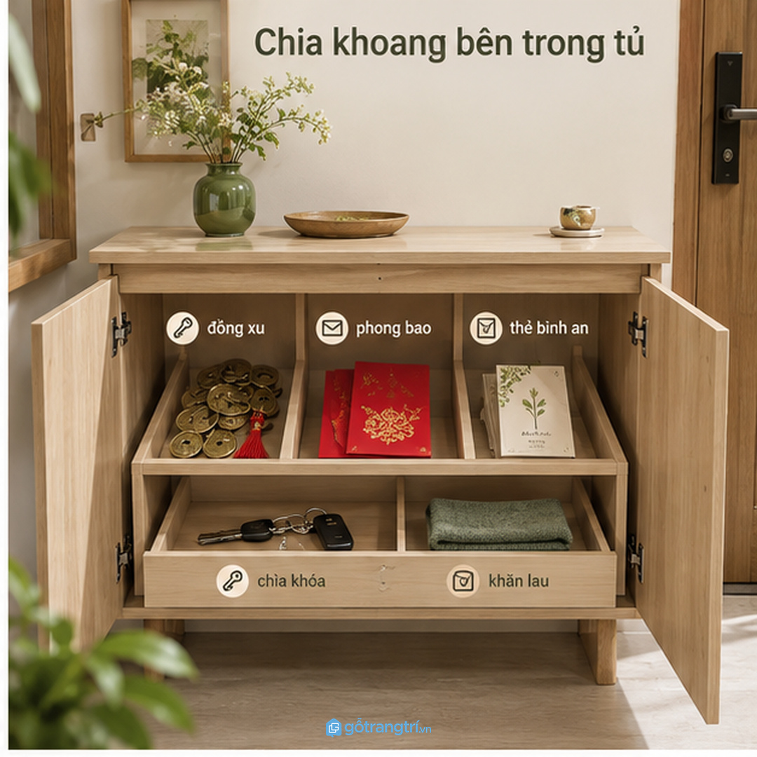 Vật liệu dễ lau và khay rời giúp đồng xu không bám bụi
