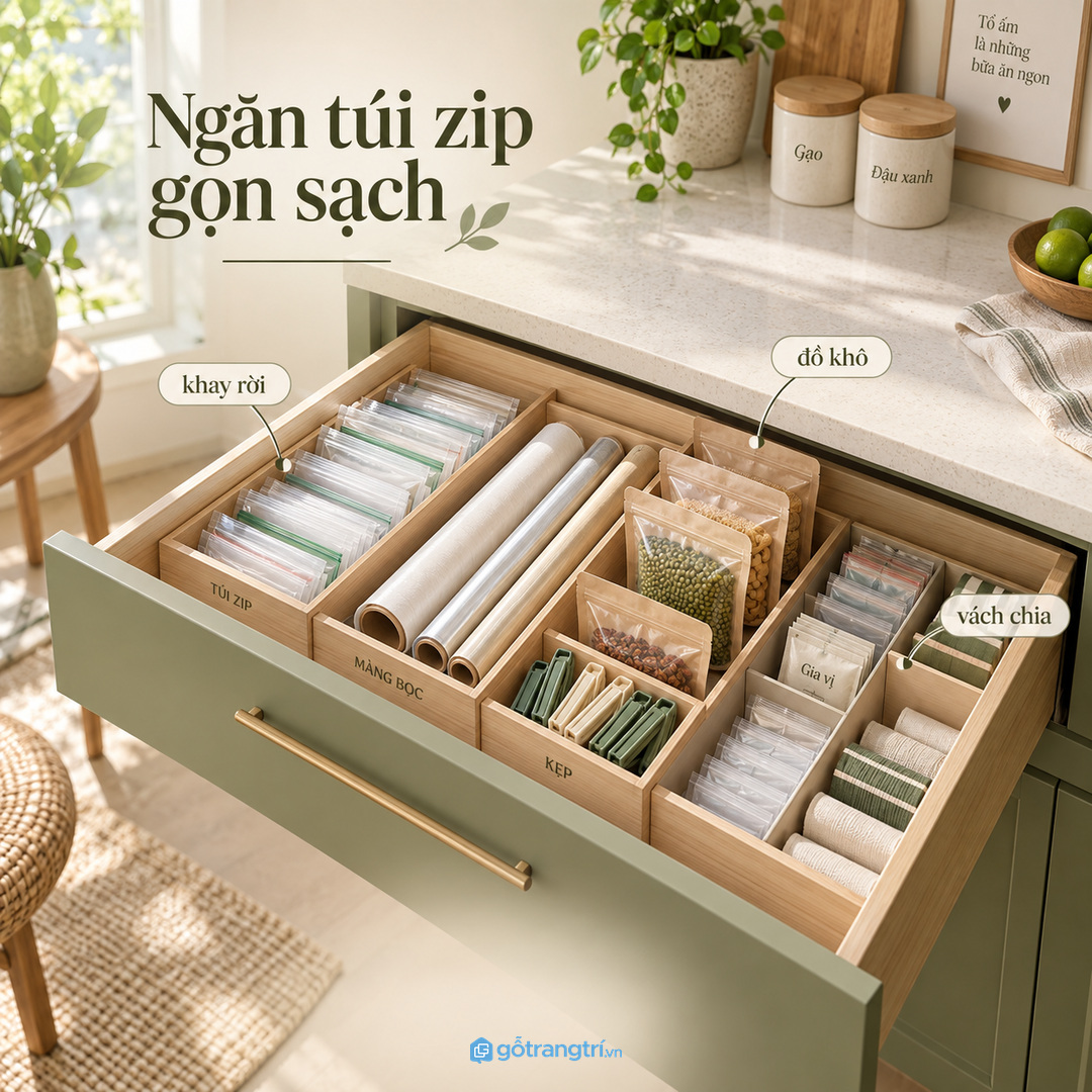 Vật liệu dễ lau giữ đồ khô sạch và bền hơn