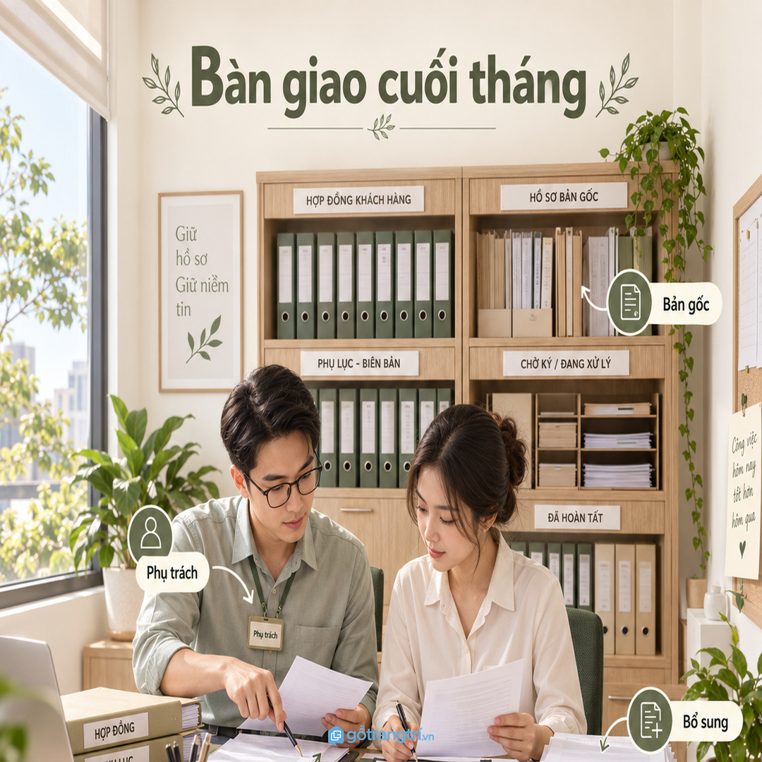 Showroom tư vấn cần mặt ngoài tủ sạch để khách thấy chuyên nghiệp