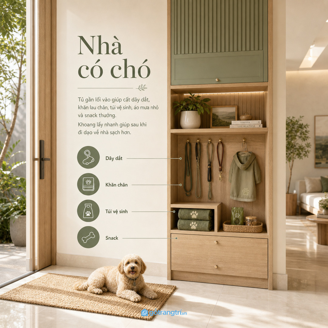 Vật liệu dễ lau giúp tủ dùng bền hơn