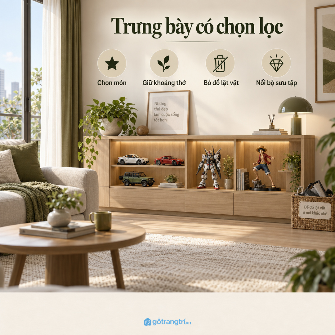 Nhà có trẻ nhỏ cần bo cạnh khóa nhẹ và đặt chi tiết nhỏ trong khoang kiểm soát