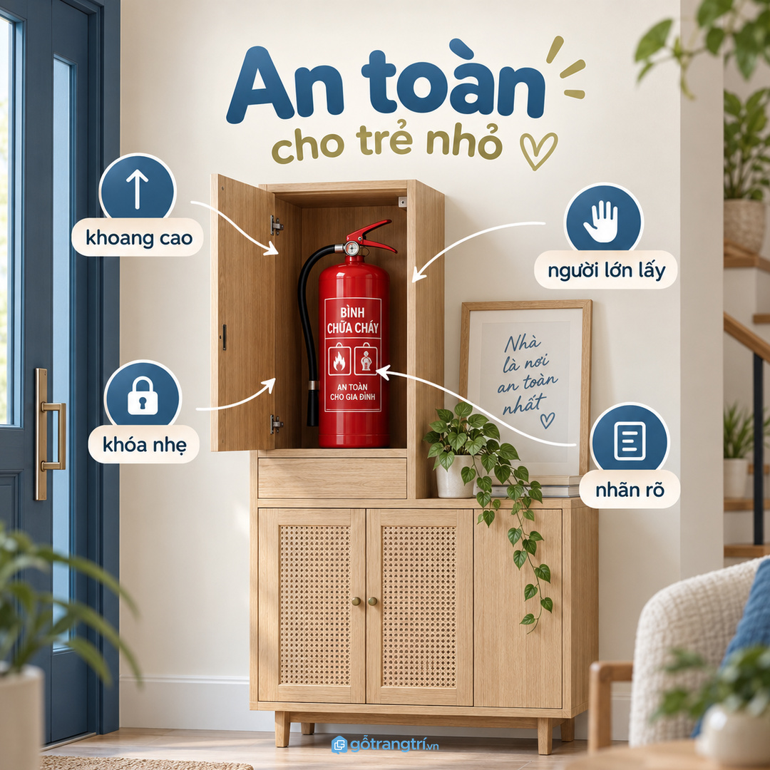 Gia đình có trẻ nhỏ cần khoang an toàn nhưng người lớn vẫn lấy nhanh