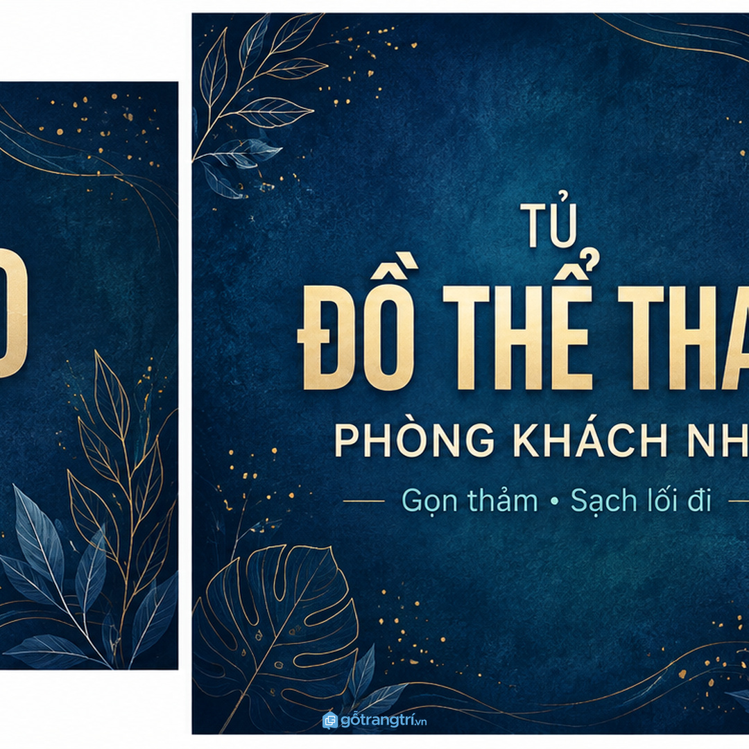 Người tập hằng ngày cần thao tác mở nhanh và cất lại dễ