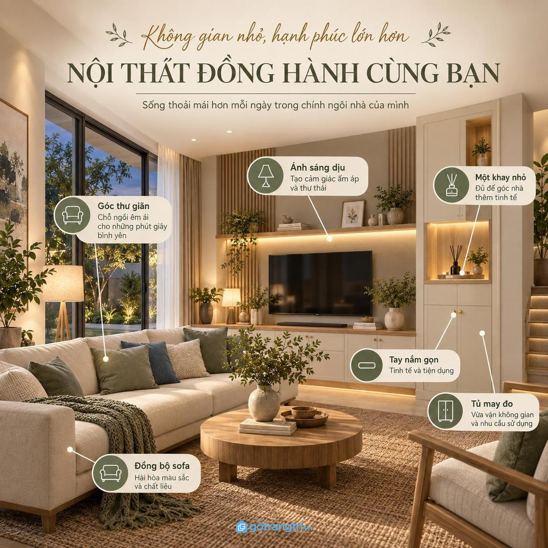 Đo số lọ hương, nến, khay decor và vị trí đặt trước khi đặt làm