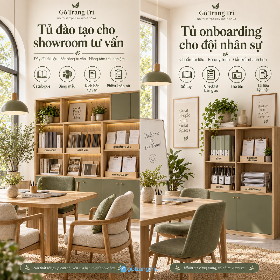 Đội nhân sự onboarding cần ô riêng cho sổ tay checklist bàn giao thẻ tên và tài liệu ký nhận