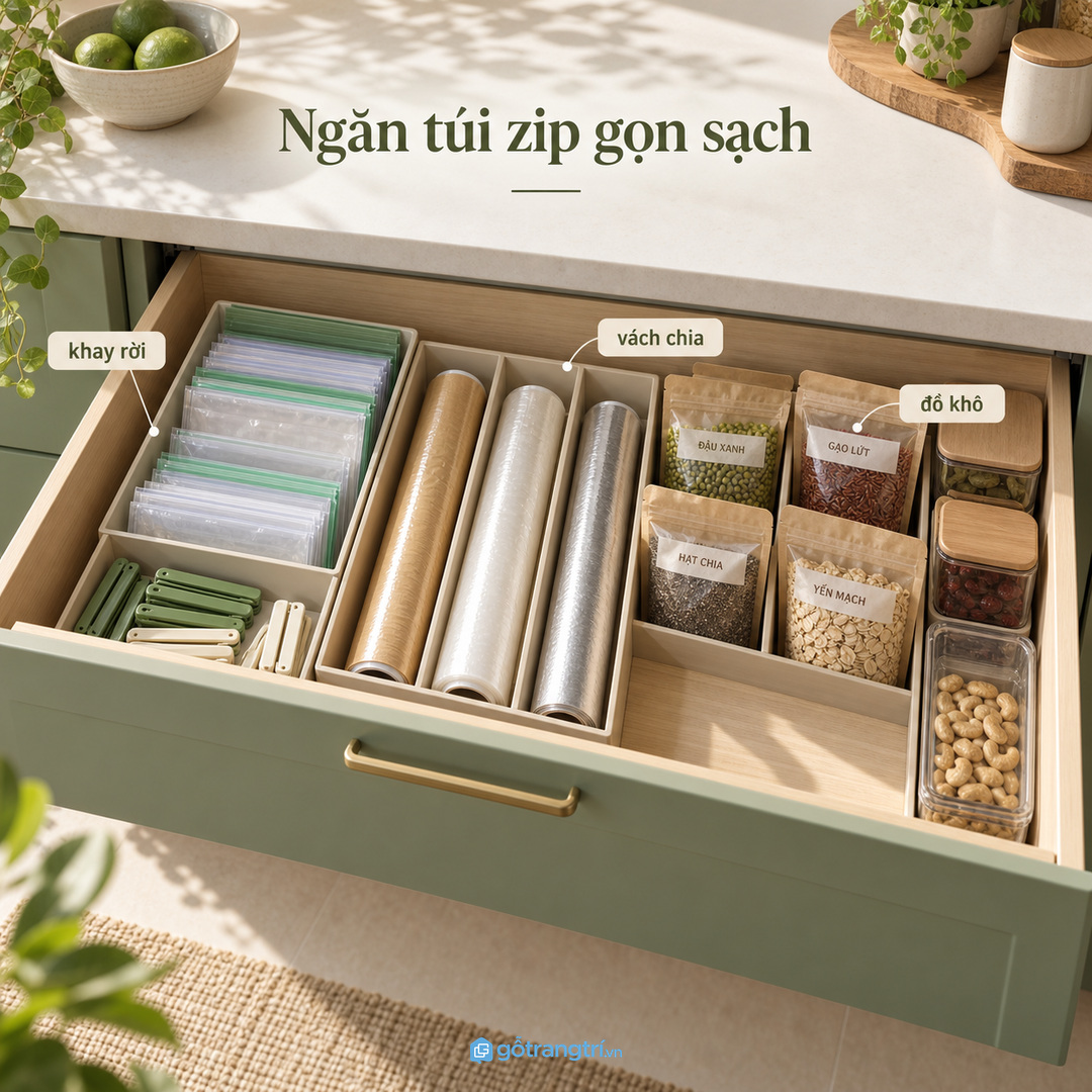 Checklist trước khi đặt làm tủ túi zip thực phẩm