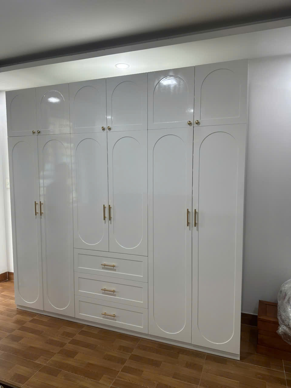 Ảnh khách hàng đánh giá Giường Ngủ Màu Xanh Olive Hiện Đại 1m8 GHS-9007
