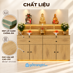 Chất liệu bề mặt dễ vệ sinh, phù hợp sử dụng lâu dài