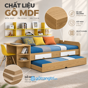 Chất liệu bền đẹp, bề mặt dễ vệ sinh