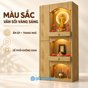 Dễ kết hợp với nhiều không gian nội thất