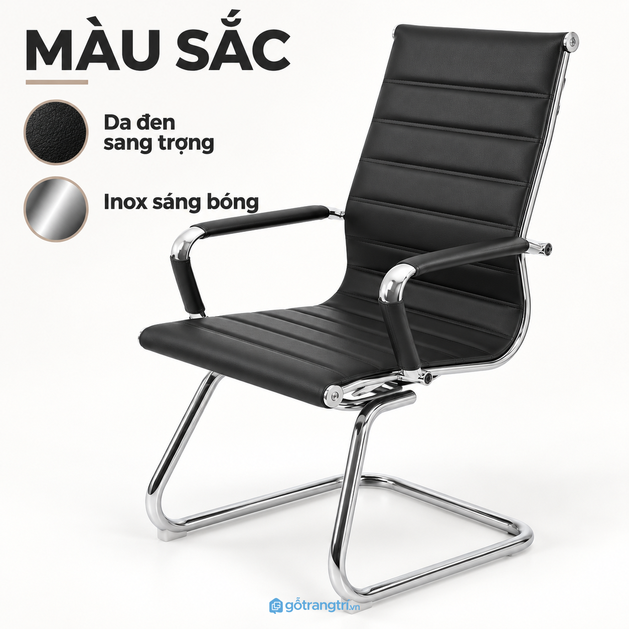Dễ kết hợp với nhiều kiểu bàn và không gian