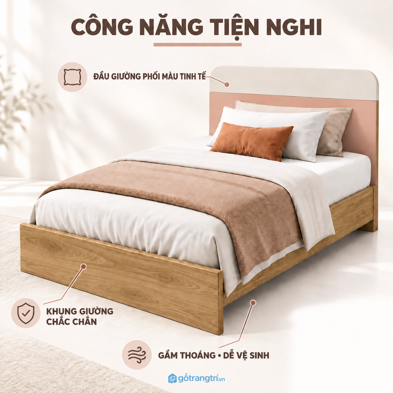 Dễ kết hợp với nhiều phong cách nội thất Dễ kết hợp với nhiều phong cách nội thất